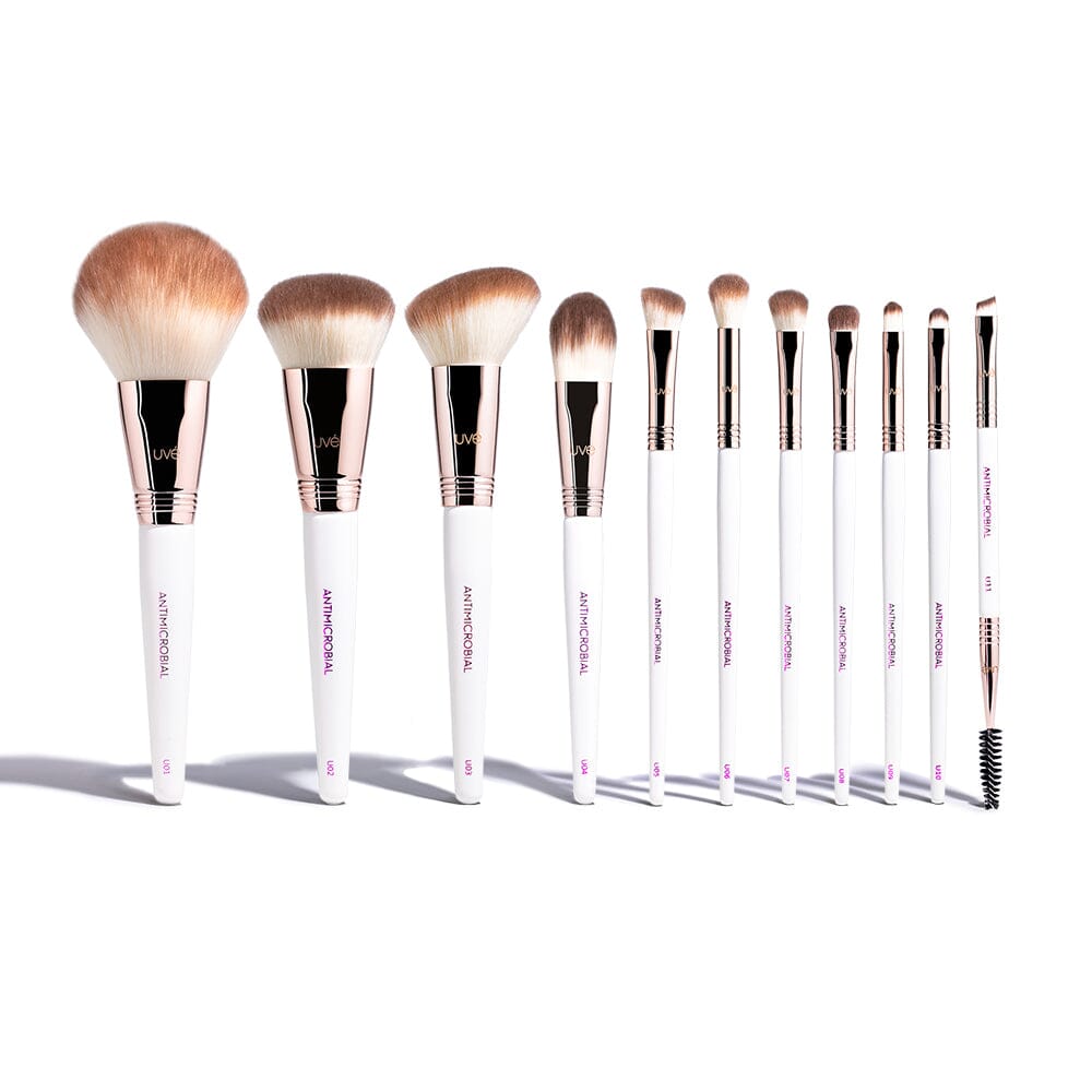Professional Makeup Brush Set (11+ brushes) Makeup Brush UVé Beauty 