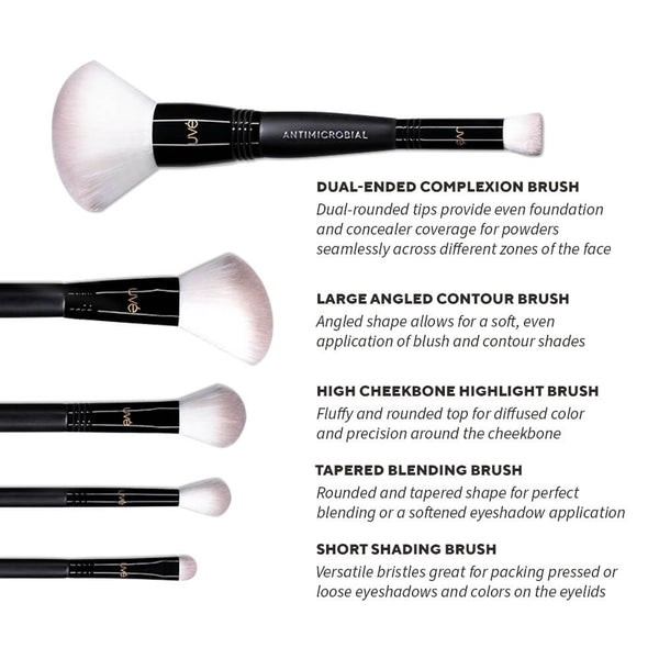 Essentials Antimicrobial Brush Set (5)