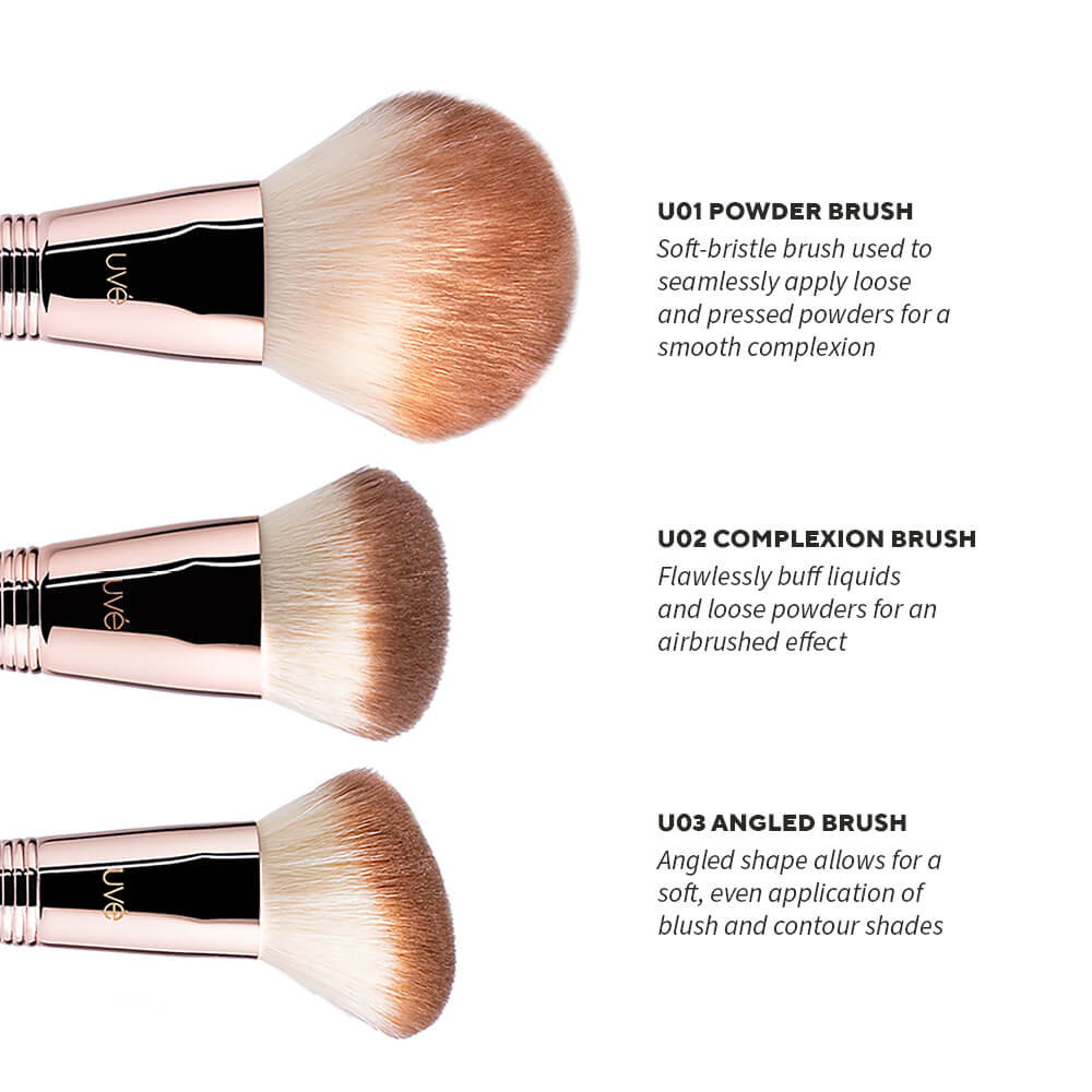 Professional Antimicrobial Brush Set  (11+)