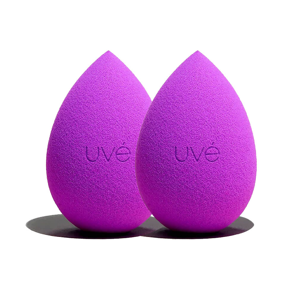 Violet Antimicrobial Makeup Sponge