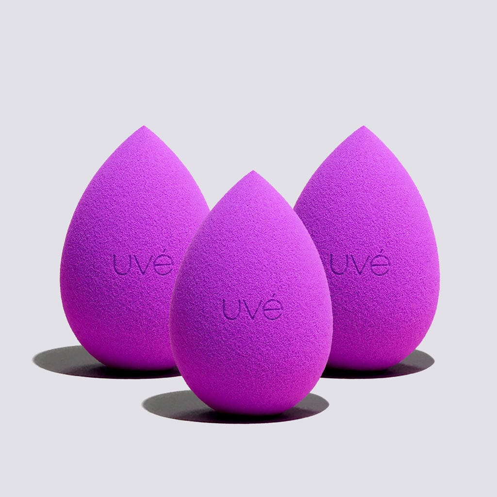 3 Violet Antimicrobial Blenders - Limited Time Offer hidden UVe Beauty 3 Violet 