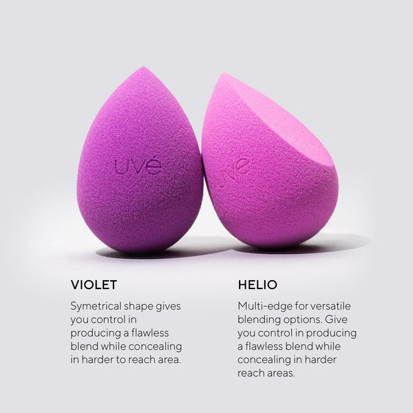 3 Violet + 1 Helio Antimicrobial Blenders - Limited Time Offer hidden UVe Beauty 